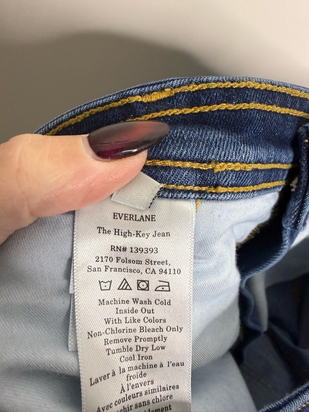 Everlane Women's jeans high key size size 33r - Picture 8 of 10